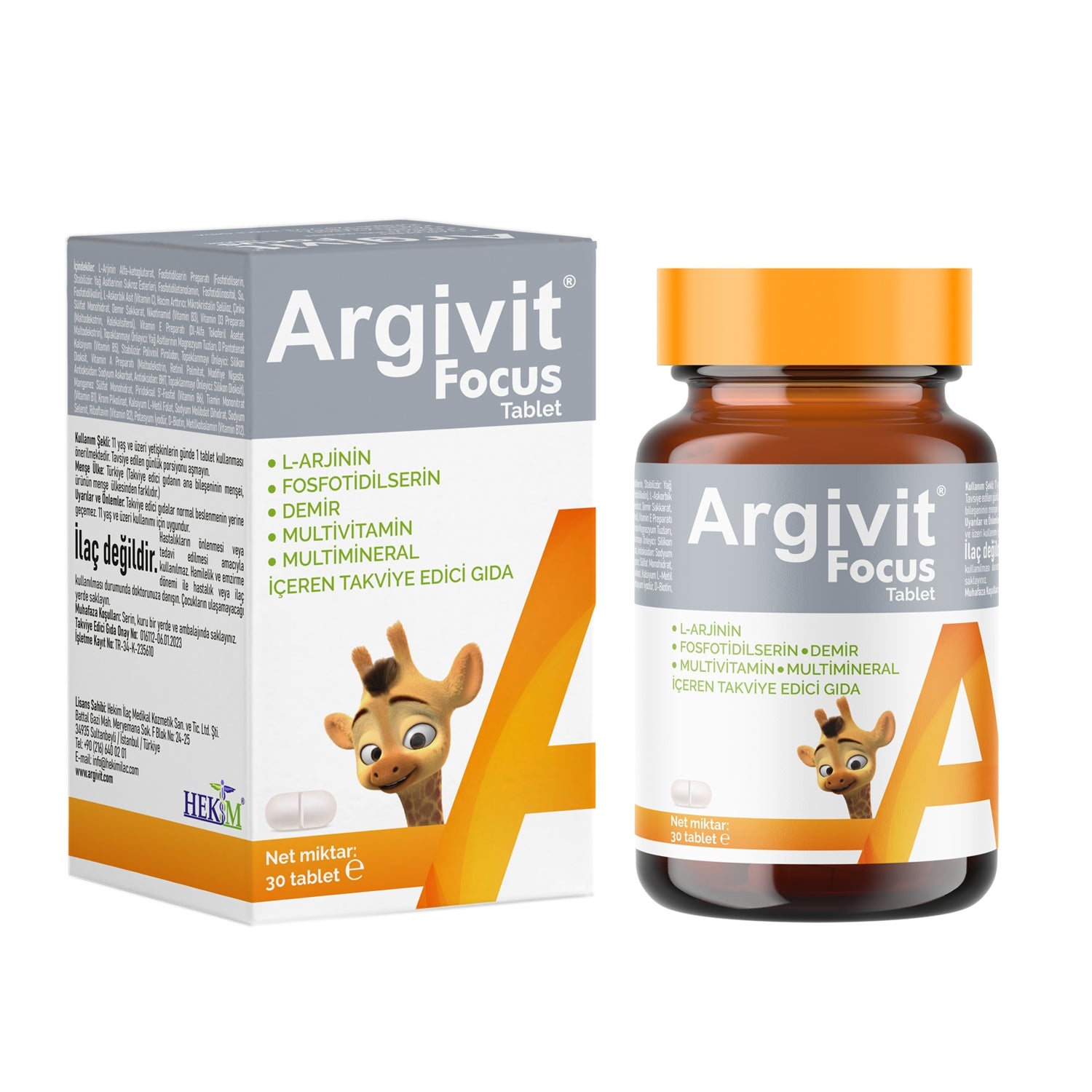 Argivit focus Tablet